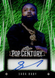 2025 Sada Baby Leaf Pop Century AUTO AUTOGRAPH 3/5 Green Shimmer #BA-SB1