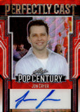2023 John Cryer Leaf Pop Century AUTO AUTOGRAPH Perfectly Cast Red Wave 1/3 #PC-JC1
