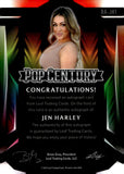 2023 Jen Harley Leaf Pop Century SIGNATURES AUTOGRAPH AUTO Silver 20/30 #BA-JH1