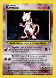 1999 Mewtwo Pokemon Wizards of the Coast Base Set #10/102 Holo Rare