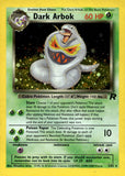2000 Dark Arbok Pokemon Wizards of the Coast Team Rocket 2/82 Holo Rare English