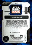 2026 Peace is a Lie Topps Chrome Star Wars Galaxy Blue RayWave Refractor 114/175 #27 Darth Maul