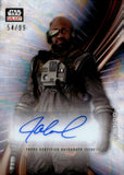 2025 Jaleel White as Gunter Auto Autograph Topps Chrome Star Wars Galaxy Wave Refractor 54/99 #GA-JAL