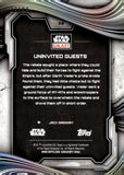 2025 Uninvited Guests Topps Chrome Star Wars Galaxy Wave Refractor 32/99 #90