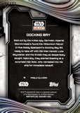 2025 Docking Bay Topps Chrome Star Wars Galaxy Prism Refractor 36/75 #73