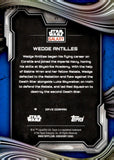 2025 Wedge Antilles Topps Chrome Star Wars Galaxy Blue RayWave 057/175 #17