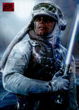 2025 The Life of Luke Skywalker Topps Chrome Star Wars Galaxy Magenta Lava Refractor 243/250 #84