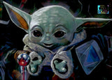 2025 Gimmie Topps Chrome Star Wars Galaxy Atomic Refractor 073/150 #6