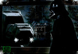 2025 Darth Vader Observes Topps Chrome Star Wars Galaxy Galactic Inspirations Original Art Card Green Lava Refractor 058/175 #SWIN-4