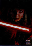 2025 Shin Hati Topps Chrome Star Wars Galaxy Fear The Dark Side Original Art Card Wave Refractor 58/99 #FTD-5