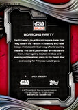 2025 Boarding Party Topps Chrome Star Wars Galaxy Magenta Lava Refractor 190/250 #96