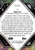 2024 Jango Fett Topps Star Wars Masterwork Green 56/99 #42