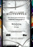 2024 Michelle Ang as Omega Auto Autograph Topps Star Wars Masterwork Authentic Auto #A-MA