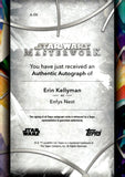 2024 Erin Kellyman as Enfys Nest Auto Autograph Topps Star Wars Masterwork Authentic Auto #A-EK