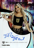 2025 Thea Hail Auto Autograph Topps Universe WWE Universe Autograph #UNA-THA NXT