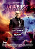 2025 Adam Pearce Auto Autograph Topps Universe WWE Universe Autograph Gold Stone 09/99 #UNA-ADP Monday Night Raw