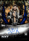 2025 Lexis King Auto Autograph Topps Universe WWE Next Level Autograph Blue Pulse 098/199 #NLA-LKI NXT