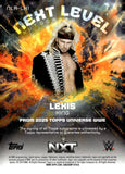 2025 Lexis King Auto Autograph Topps Universe WWE Next Level Autograph Blue Pulse 098/199 #NLA-LKI NXT