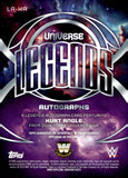 2026 Kurt Angle Auto Autograph Topps Universe WWE Legends Autograph Neon Green Vortex 104/150 #LA-KA WWE Legends