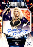 2025 Nikkita Lyons Auto Autograph Topps Exalted WWE Streamline Signatures #STS-NLN 2 NXT