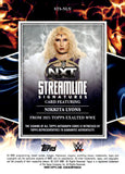 2025 Nikkita Lyons Auto Autograph Topps Exalted WWE Streamline Signatures #STS-NLN 2 NXT