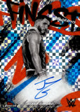 2025 Johnny Gargano Auto Autograph Topps Finest WWE Finest Autographs Checkerboard 68/75 #FA-GGO Smackdown