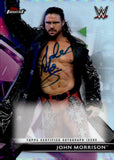 2021 John Morrison Auto Autograph Topps Finest WWE #RA-JM Monday Night Raw