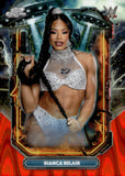 2026 Bianca Belair Topps Cosmic Chrome WWE Extraterrestrial Talent Orange Galactic Refractor 02/25 #ET-11 Smackdown