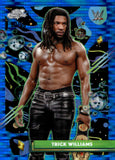 2026 Trick Williams Topps Cosmic Chrome WWE Blue Moon Refractor 90/99 #120 NXT
