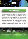 2026 Trick Williams Topps Cosmic Chrome WWE Blue Moon Refractor 90/99 #120 NXT