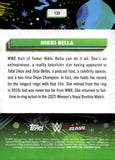 2026 Nikki Bella Topps Cosmic Chrome WWE Green Space Dust Refractor 02/75 #135 Monday Night Raw
