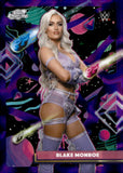 2026 Blake Monroe Topps Cosmic Chrome WWE Purple Nebula Refractor 132/150 #112 NXT