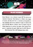 2026 Blake Monroe Topps Cosmic Chrome WWE Purple Nebula Refractor 132/150 #112 NXT