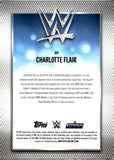 2026 Charlotte Flair Topps Chrome WWE Green Refractor 48/99 #89 Friday Night Smackdown