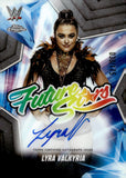 2025 Lyra Valkria Auto Autograph Topps Chrome WWE Future Stars Autograph 030/175 #FSA-LY Monday Night Raw