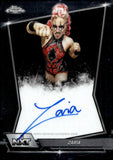 2026 Zaria Autograph Topps Chrome WWE NXT Brand Autograph #NXT-ZAR NXT