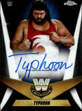 2025 Typhoon Auto Autograph Topps Chrome WWE Legendary Auto 104/175 #LCA-TY WWE Legends