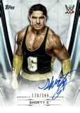 2020 Shorty G Auto Autograph Topps WWE Undisputed 170/199 #A-SG Friday Night Smackdown