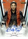 2020 Kushida Auto Autograph Topps WWE Undisputed Orange 37/99 #A-KU NXT