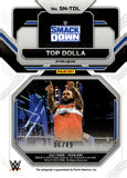 2023 Top Dolla Auto Autograph Panini WWE Prizm Sensational Signatures Blue Prizm 06/49 #SN-TDL Friday Night Smackdown