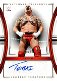 2024 Tensai Auto Autograph Panini WWE National Treasures Legendary Signatures 50/99 #LS-TSI