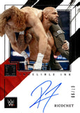 2022 Ricochet Auto Autograph Panini Impeccable WWE Impeccable Ink 07/99 #IN-RCO Friday Night Smackdown