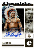 2023 Tatanka Auto Autograph Panini WWE Chronicles Chronicles Signatures #CS-TTK WWE Legends