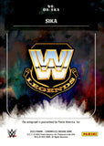 2022 Sika Auto Autograph Panini WWE Chronicles Origins Autographs #OA-SKA WWE Legends
