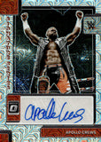 2023 Apollo Crews Auto Autograph Panini WWE Chronicles Donruss Optic Signatures Series Mojo 10/25 #DO-APO Monday Night Raw