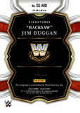 2023 "Hacksaw" Jim Duggan Auto Autograph Panini WWE Select Red Prizm Select Signatures 45/60 #SG-HJD WWE Legends