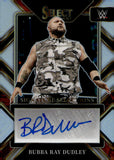 2023 Bubba Ray Dudley Auto Autograph Panini WWE Select Signatures Selections Silver Prizm #SL-BRD WWE Legends 2