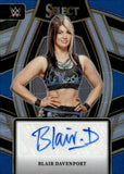 2024 Blair Davenport Auto Autograph Panini WWE Select Signatures Selections Silver Prizm #SL-BDV Friday Night Smackdown