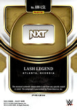 2024 Lash Legend Auto Autograph Relic Panini Select WWE Autograph Memorabilia Red Prizm 41/49 #AM-LSL NXT