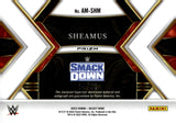 2023 Sheamus Auto Autograph Relic Panini Select WWE Autograph Memorabilia Blue Prizm 30/35 AM-SHM Friday Night Smackdown